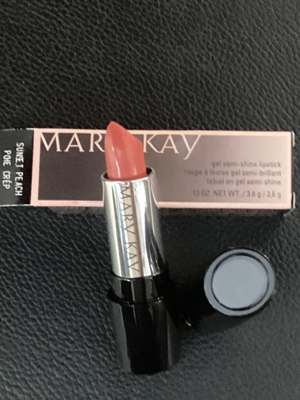 Mary Kay Sunset Peach gel semi-shine lipstick